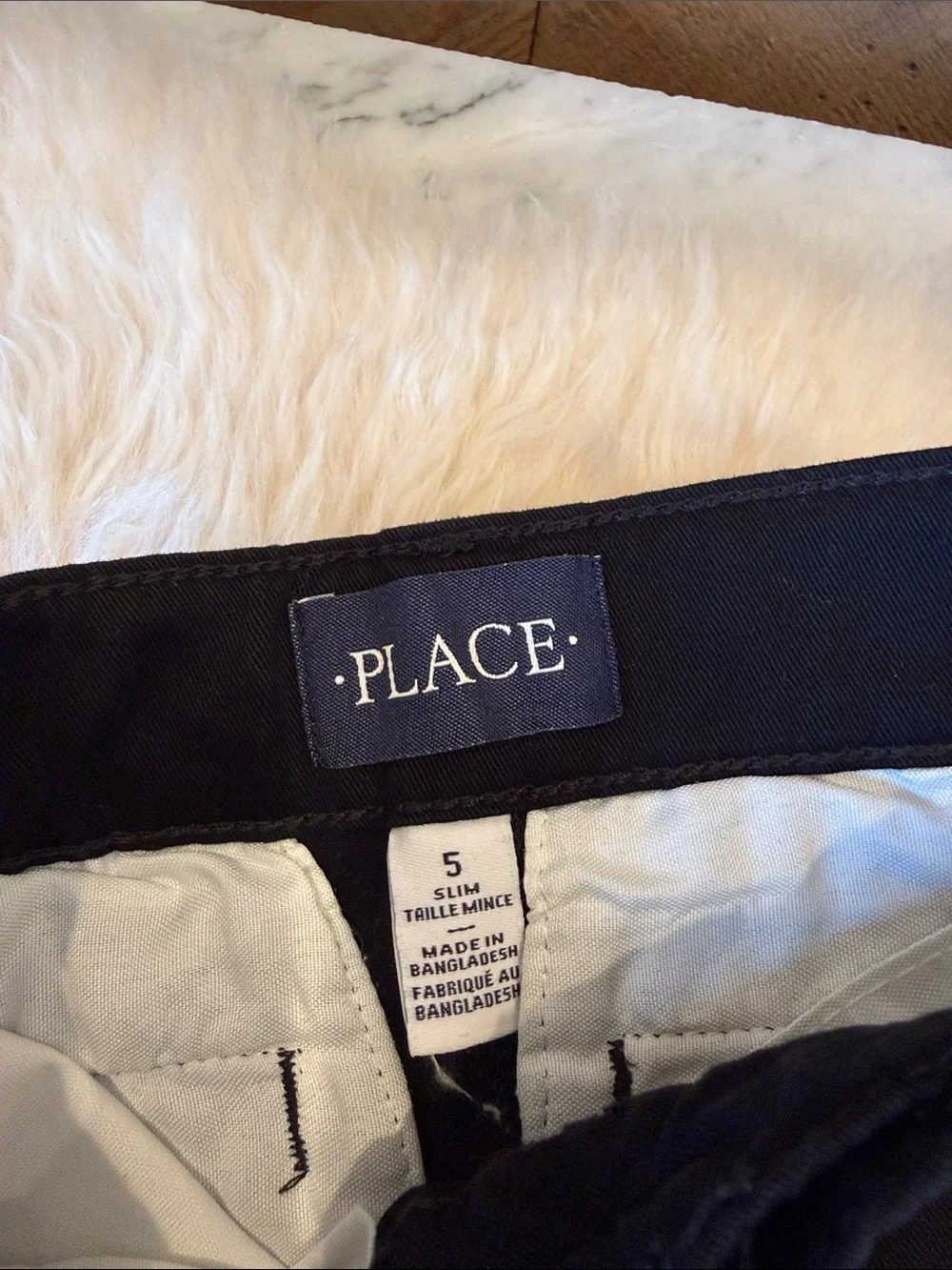 Children's Place Slim Black Pants 5T